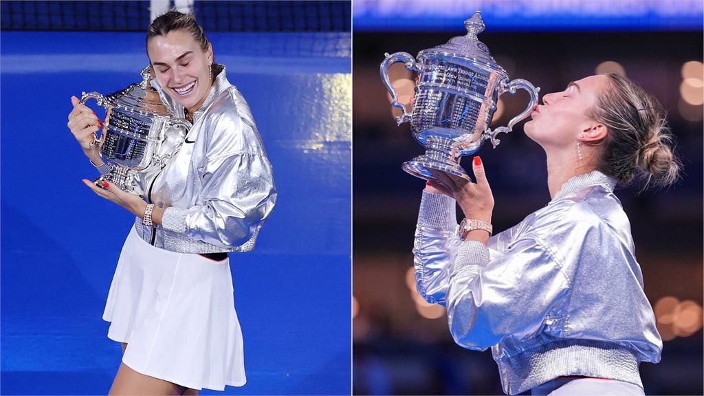 莎芭蓮卡衛冕美網冠軍。圖／翻攝自X@usopen