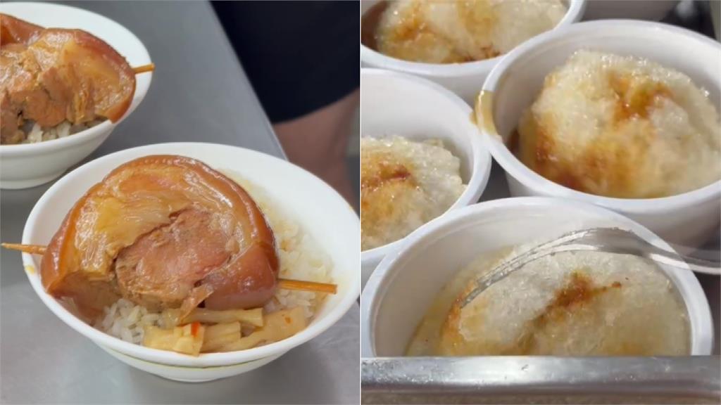 彰化名店阿泉爌肉飯、阿三肉圓都漲價。圖／台視新聞