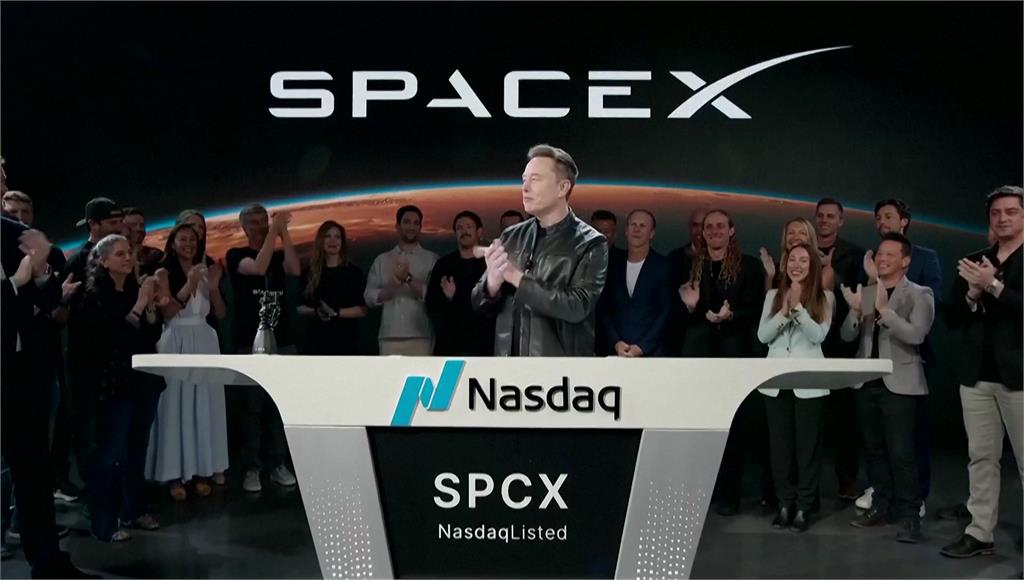 SpaceX第2季營收報喜 AI支出暴增盤後挫7%