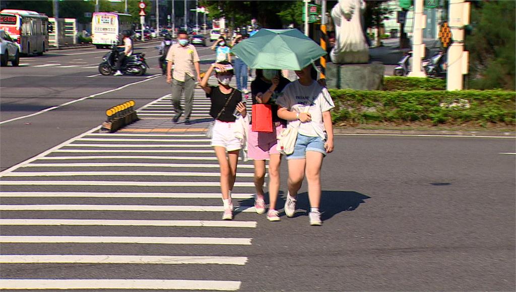 今全台高溫炎熱，午後防雷陣雨。圖／台視新聞（資料畫面）
