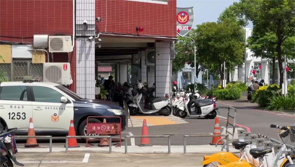 台南「警界彭于晏」爆私會酒駕嫌犯女友。圖／台視新聞