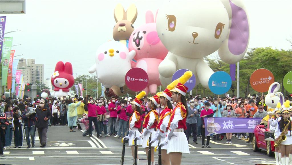 高雄氣球大遊行睽違2年回歸。圖／台視新聞
