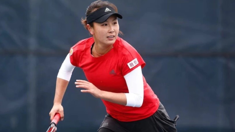中國網球女將彭帥。圖／翻攝自微博