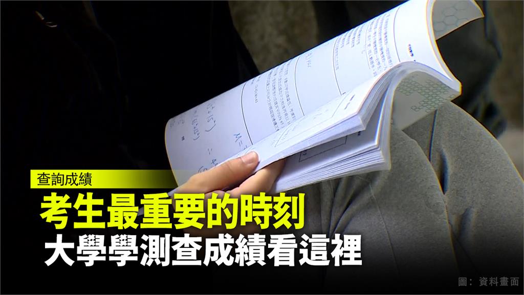 學測成績今天公布。示意圖：台視新聞