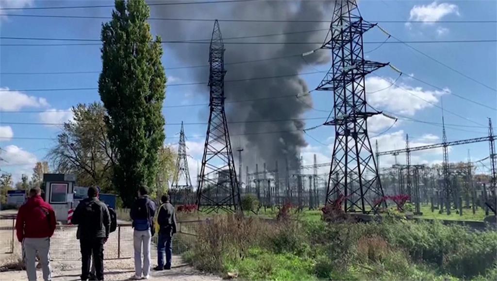 烏克蘭電力基設一度3成受損。圖／路透社
