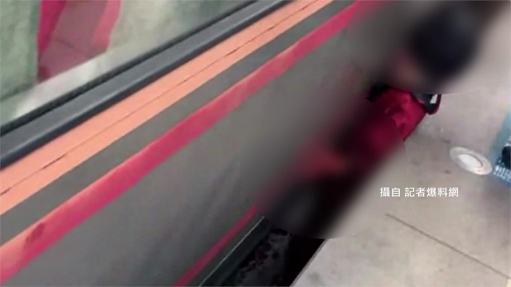 台中車站女乘客摔落月台 卡車體間臉部嚴重撕裂傷