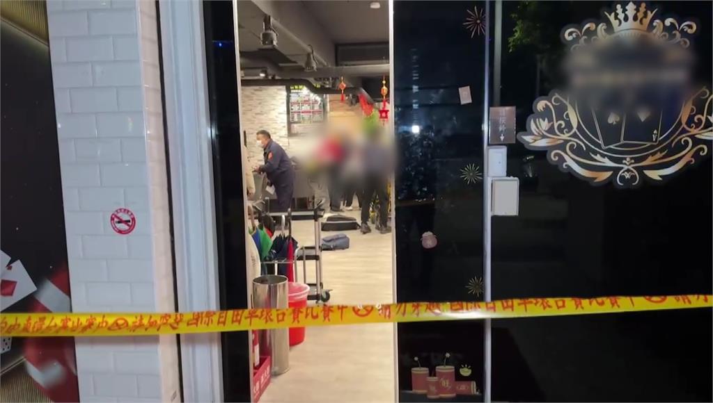 桌遊店遭開槍，2男逃逸。圖／台視新聞