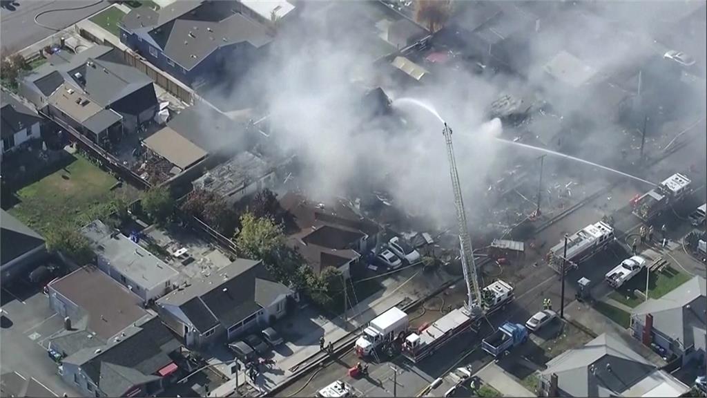 舊金山灣區驚傳氣爆！民宅被炸碎 釀至少6人受傷送醫