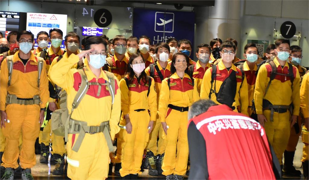 台灣搜救隊。圖／翻攝自Facebook@消防署（資料畫面）