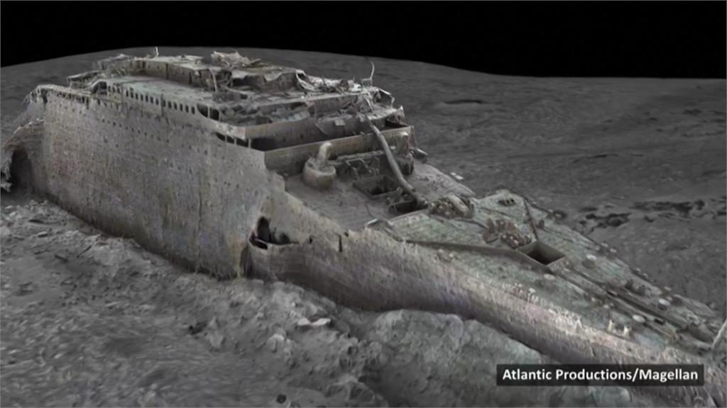 鐵達尼號3D影像公開。圖／翻攝自Facebook@AtlanticProductions