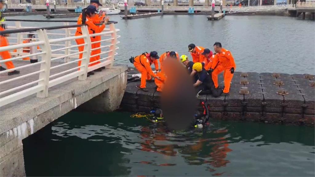 馬公港邊驚傳落水意外 視障男子被尋獲無生命徵象