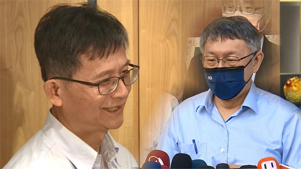 前環保署副署長詹順貴（左）、台北市長柯文哲（右）。圖／台視新聞