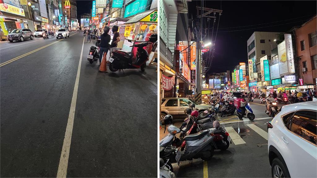 重現警戒前街景 高雄中山路夜市湧現人潮