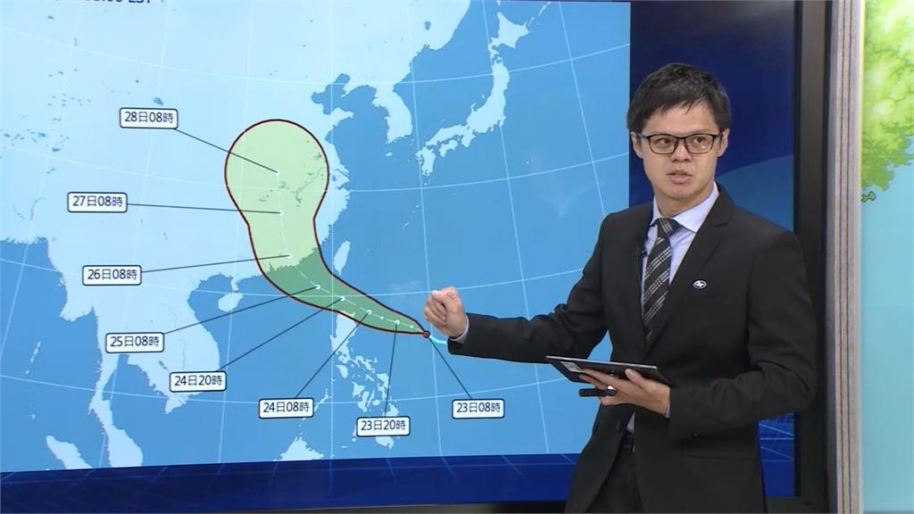 紅霞颱風將生成！最快今深夜發海警 明後天離台最近「3地區防豪雨」