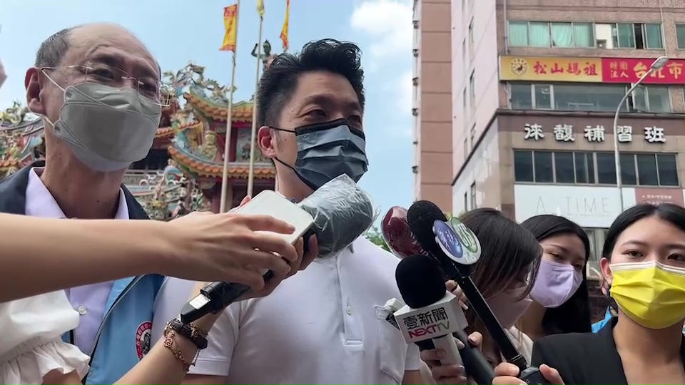 國民黨台北市長參選人蔣萬安。圖／台視新聞
