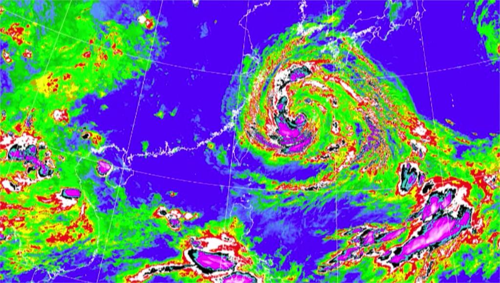 白海豚颱風「海豚跳」路徑南北擺盪　氣象專家：與雙眼牆結構有關