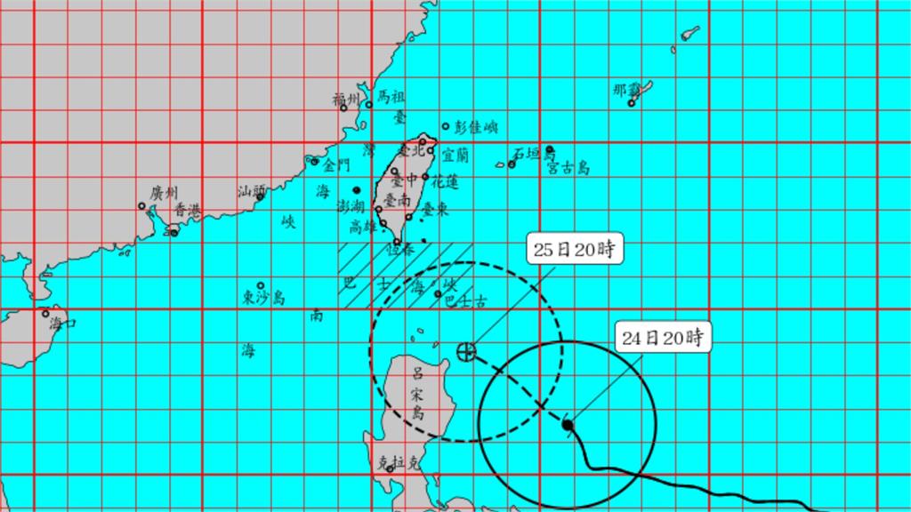 「杜蘇芮」增強又變胖！氣象局發布海上警報　明午後...
