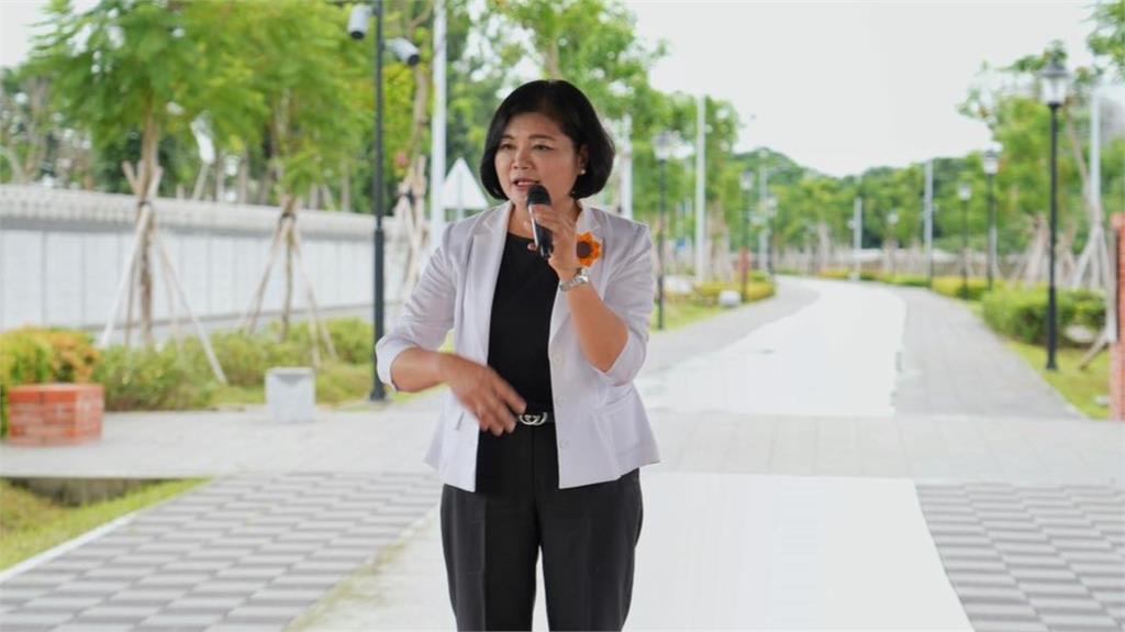 雲林縣長張麗善跌倒受傷骨折。圖／翻攝自Facebook@張麗善