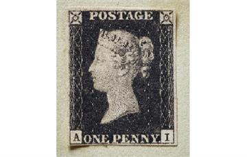 1840年全球首枚郵票 拍賣價估2.3億台幣