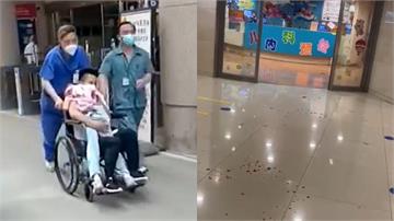 上海瑞金醫院男持刀砍人釀4傷　警開槍制伏