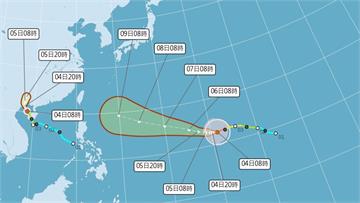 強颱巴威下週北轉恐致豪雨 氣象署不排除發布警報
