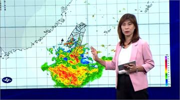 丹娜絲估深夜發陸警！週日至週一全台有雨 南部花東...