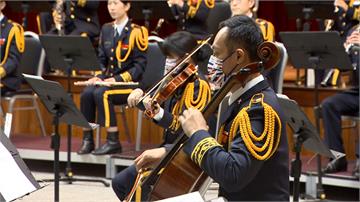 國防部示範樂隊演奏 國旗歌旋律響徹奧運殿堂