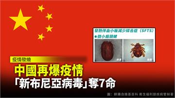 中國再爆新疫情 「新布尼亞病毒」奪7命
