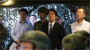 視導陸勝操演與官兵齊吃加熱餐盒 賴總統：厚植國防...