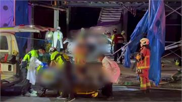 轎車疑車速過快撞進工地釀3死1傷 肇事駕駛失蹤