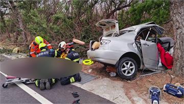 娘家宴後遇劫！赤崁村長夫婦送女兒回馬公 返程自撞...