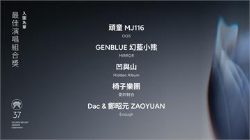 金曲37／最佳演唱組合獎入圍名單揭曉 頑童MJ1...