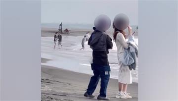 旗津海水浴場傳女客遭騷 怪男稱「想找女友」尾隨畫...