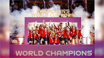 世界盃女足冠軍賽 西班牙力克英格蘭奪首冠