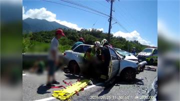 疑遭不當超車猛撞！三代5口花蓮出遊遇劫 阿公、媽媽傷重亡