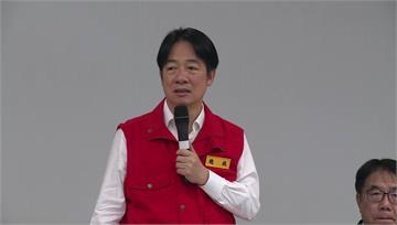 賴總統赴台南視察災後重建 向災民致歉