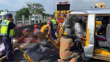 猛撞防撞車！嘉縣民和國中棒球隊車禍8人受傷送醫 ...