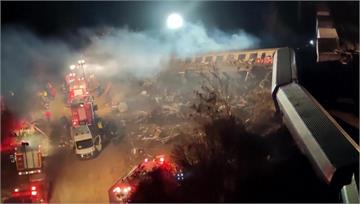 希臘火車對撞釀43死外交部表哀悼 當地台僑均安