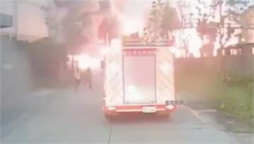 濃煙竄天！鋰電池廠大火害15傷 14人出院剩他留...