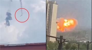 中國火箭「天龍三號」試射失敗！墜毀爆炸畫面全都錄