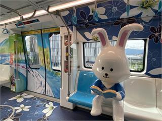 三鶯線主題彩繪列車亮相 展現客家文化與新北美術館美學