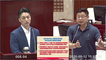 綠營質疑隱瞞李政軒遭調查 蔣萬安：偵查不公開「難...