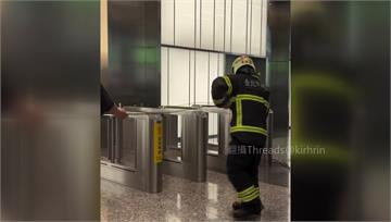 微風信義46F饗饗失火「雲梯車到不了」 靠大樓消...