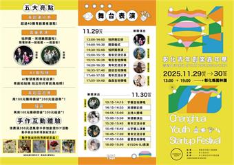 把1元變2元！ 彰化青年創業嘉年華雙倍園遊券開賣...