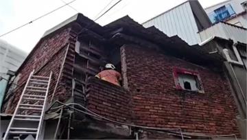 新北土城磚造房突坍塌 1男遭壓受困獲救