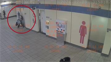 北捷男廁連續縱火！72歲翁途中變裝逃逸 路邊遭逮...