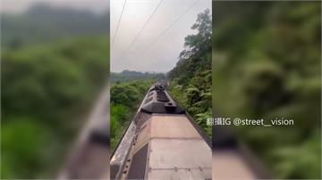 挑戰台鐵？外籍網紅遭提告 時隔一年再PO爬火車影...
