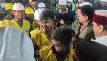 印度隧道坍塌　受困17天「41工人成功獲救」