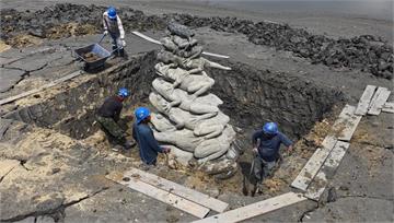 水情吃緊！日月潭「九蛙疊像」完整露出水面 上次全...