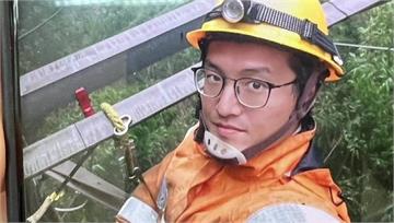 7工程車舉臂送最後一程！台電英雄李元瀚今公祭 總...